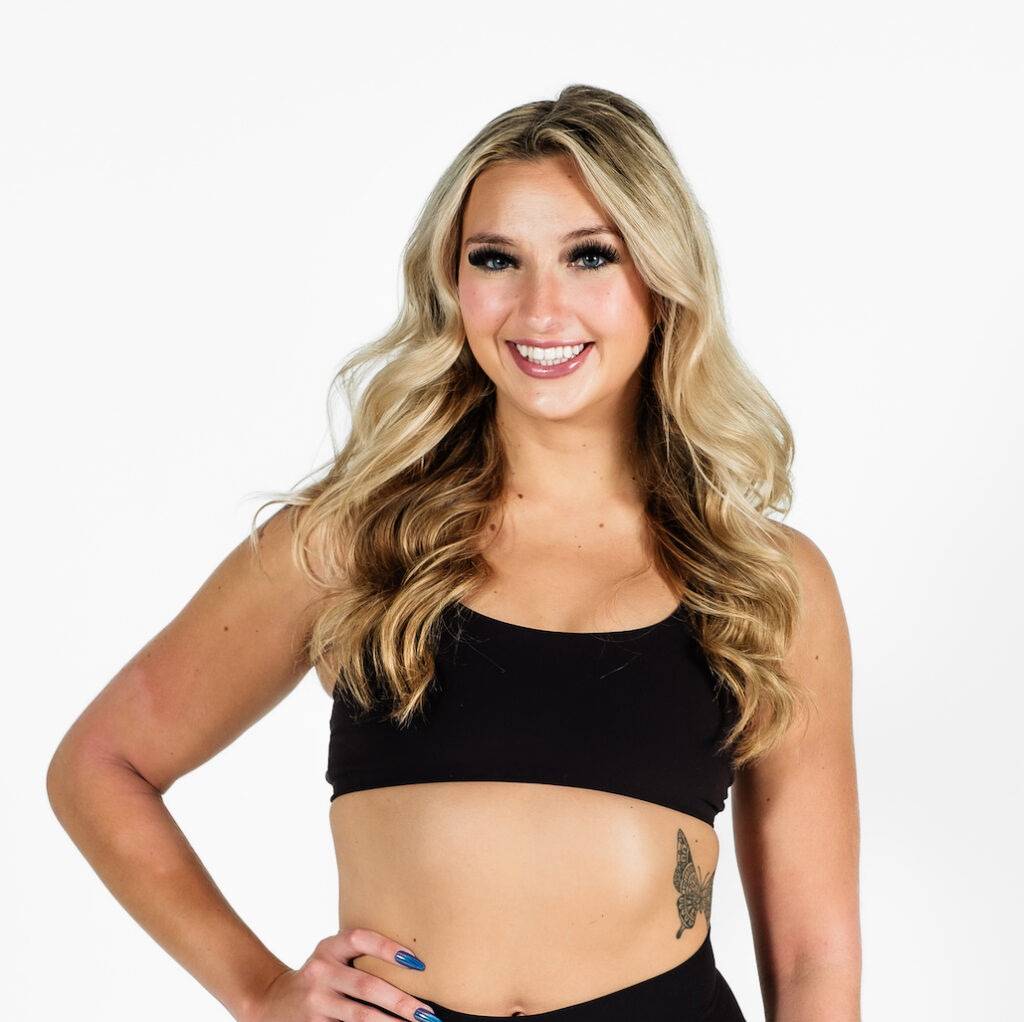 Portrait of DOSE Fitness instructor Savannah